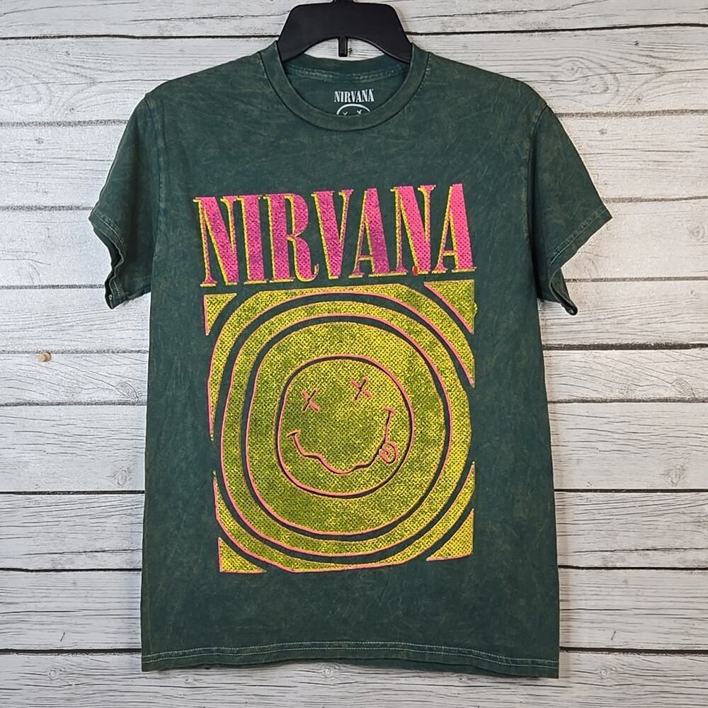Nirvana vintage graphic t shirt size S